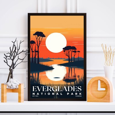 Everglades National Park Poster, Travel Art, Office Poster, Home Decor | S3 - image5